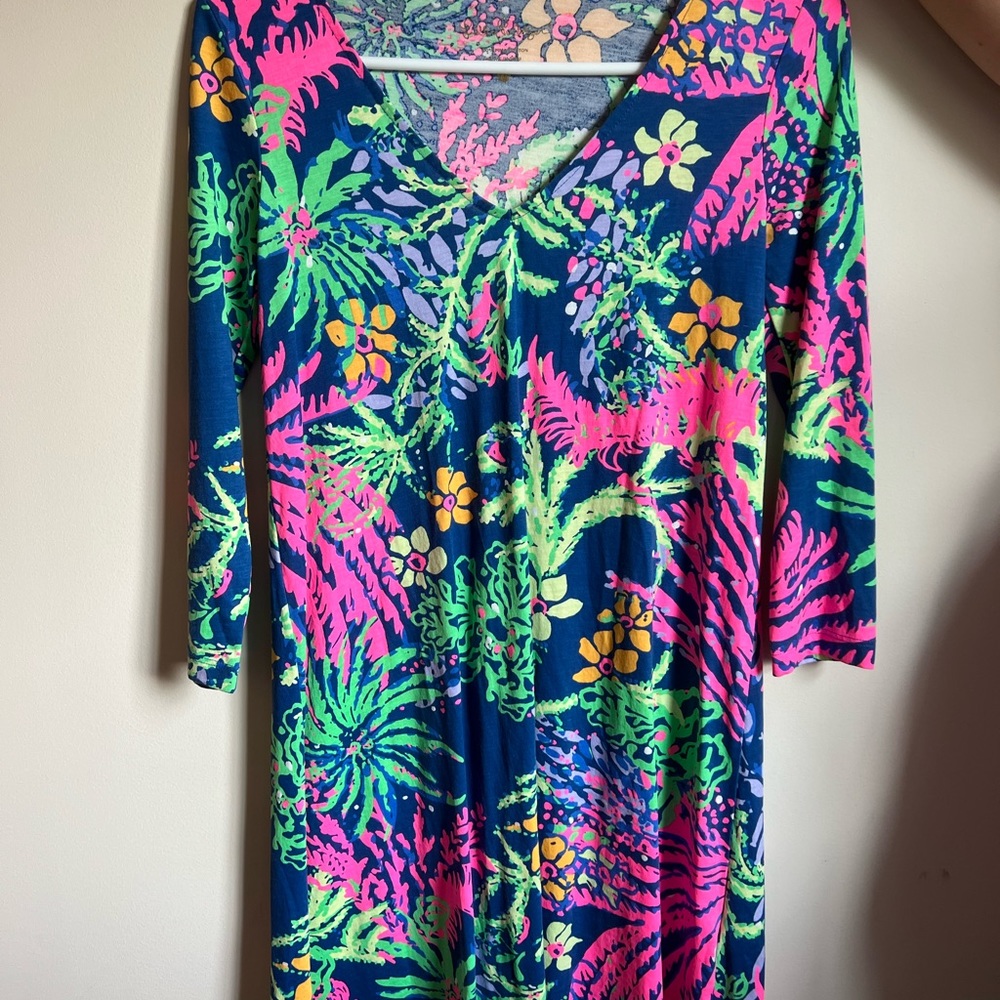 Lily Pulitzer dress.